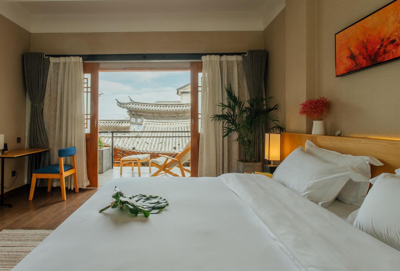 Aesthetic Design Of Ancient Town Hotel Dali  Buitenkant foto