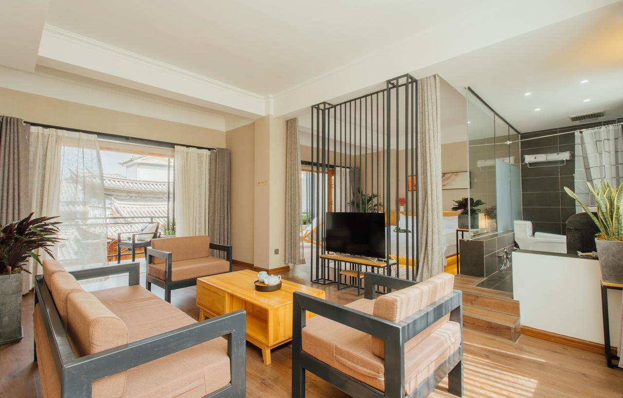 Aesthetic Design Of Ancient Town Hotel Dali  Buitenkant foto